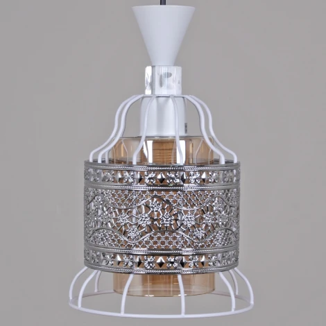 Подвесной светильник Reluce 05363-0.9-01 CH+WH (220V, на проводе)