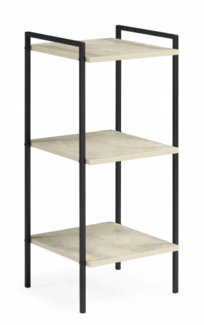 Стеллаж Woodville Таймон (ЛДСП/Черный) арт.611357