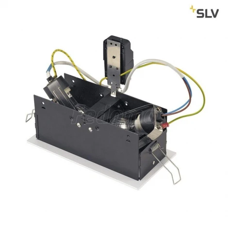 Встраиваемый точечный светильник Slv Indi Rec 112431