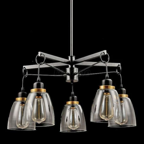 Подвесная люстра Freya Louise FR4167-PL-05-BL