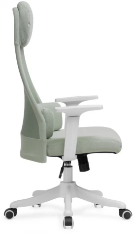 Компьютерное кресло Woodville Salta light green / white 15396