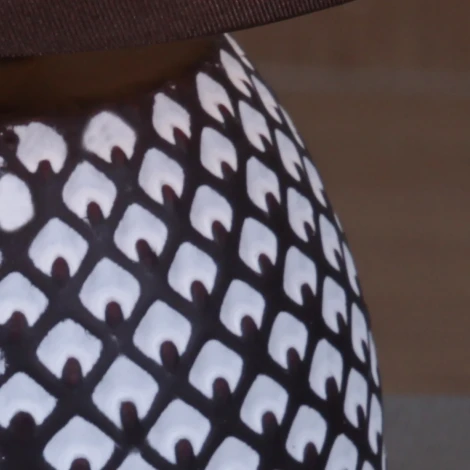 Интерьерная настольная лампа Reluce 98401-0.7-01 DARK BROWN (220V)