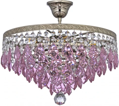 Потолочная люстра на штанге хрустальная Arti Lampadari Castellana Gold Castellana E 1.3.38.603 N (220V)