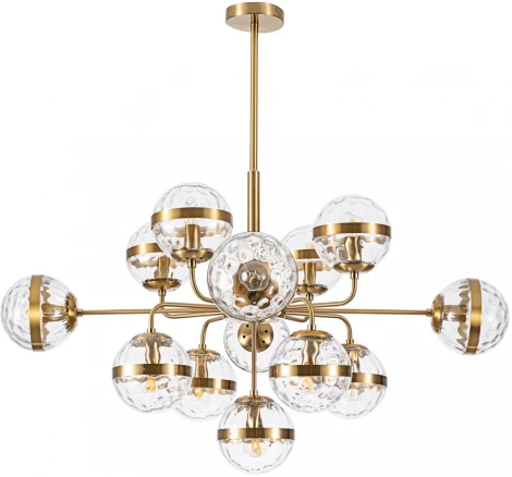 Потолочная люстра на штанге Arte Lamp Delacrua A7770SP-13PB