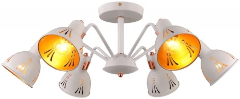 Потолочная люстра Natali Kovaltseva Favorit 75097/6C WHITE