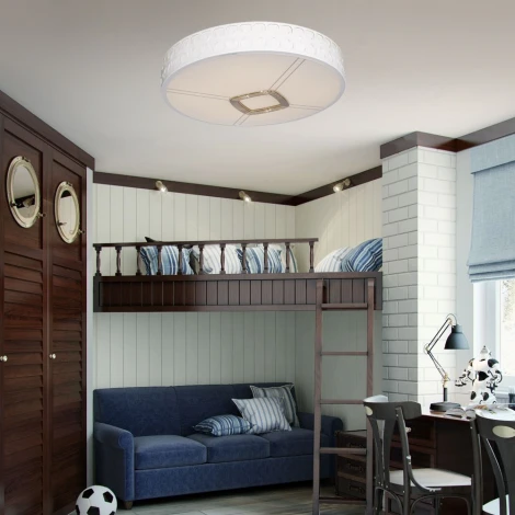 Потолочный светильник RiForma Gold 1-5050-WH Y LED