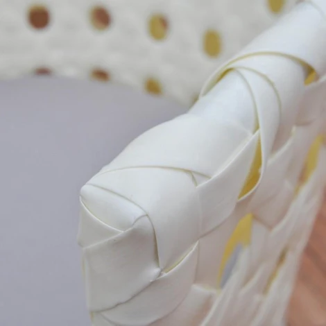 Комплект KM 0009 из ротанга Белый