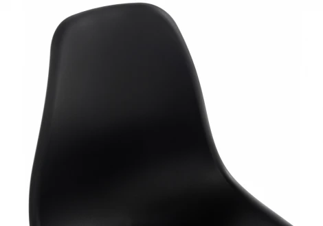 Пластиковый стул Woodville Eames PC-015 черный 11177