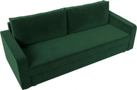 Диван прямой Лига-009 (Зеленый/Велюр) Лига Диванов арт.118043