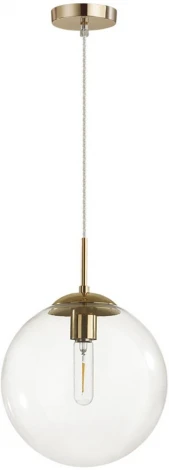 Подвесной светильник Lumion Summer 6509/1 SUSPENTIONI золотой E27 1*60W 220V