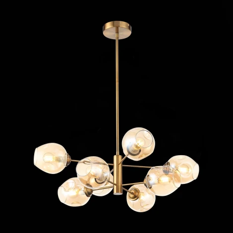 Потолочная люстра на штанге ST Luce Fovia SL1500.203.08 (220V, молекулы)