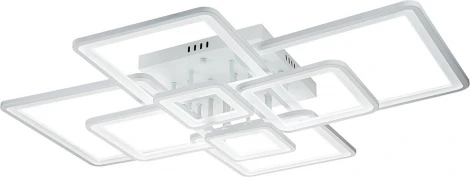 Потолочная люстра Escada Plain 10286/8 LED*240W White (ночной режим, 220V, пульт управления)
