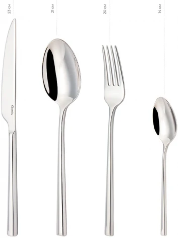 Набор столовых приборов Elegance 24 предмета, 6 персон арт. 07/24 07/24 Gottis
