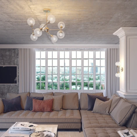 Потолочная люстра Lumion Everly 3752/8C