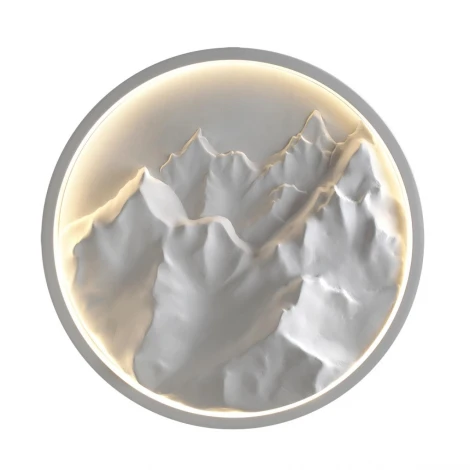 Настенный светильник Odeon Light Montana 7168/20WL белый/гипс/металл IP20 LED 20W 3000K 220-240V