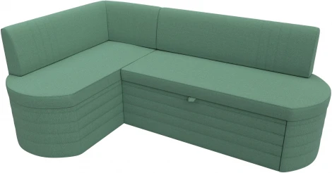 Диван кухонный угловой Токио левый угол Лига Диванов (Рогожка) арт.123239L