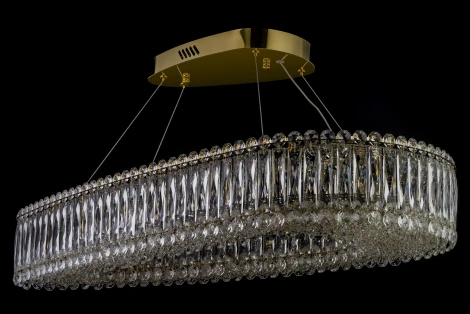 Подвесная люстра хрусталь LED Dio D'Arte Entratico Entratico L 1.5.95x45.100 G