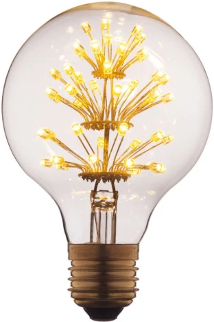 Светодиодная лампочка Эдисона груша E27 3W Loft It Edison Bulb G8047LED