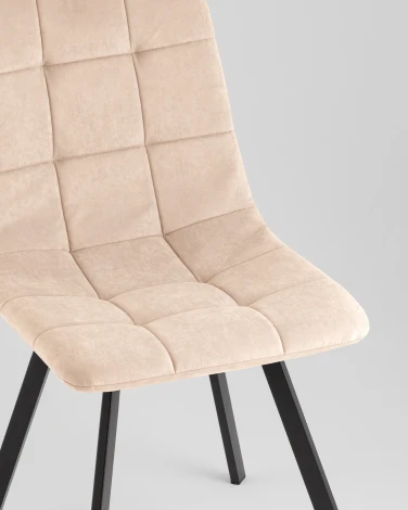 Стул Одди Original Square велюр бежевый Stool Group УТ000042514