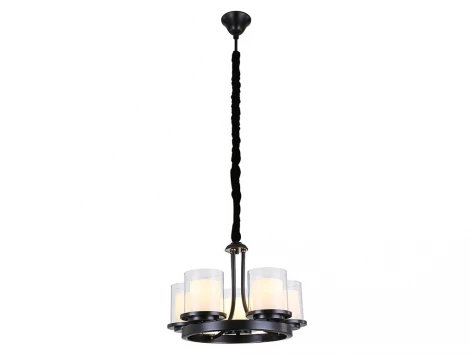 Подвесная люстра Newport 35000 35005/C (220V, на цепи, круглые)