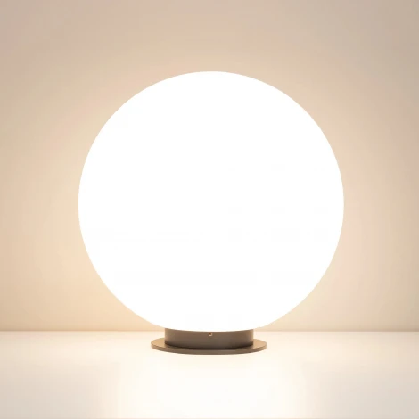 Светильник грунтовой KT-GLOBE-R400-12W Warm3000 (DG, 275 deg, 24V) (Arlight, IP65 Металл) 051028 (LED)