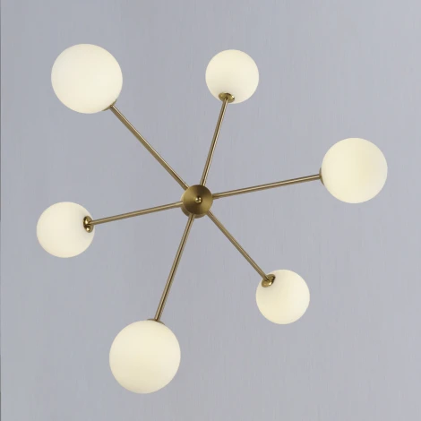 Потолочная люстра на штанге Zortes Ragy ZRS.1893.06 (220V, шарики, IP21)