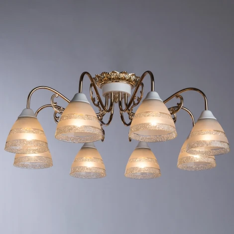 Потолочная люстра Arte Lamp Francesca A7072PL-8WG