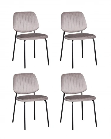 Стул обеденный Patrys капучино велюр 4 шт. Stool Group УТ000042526