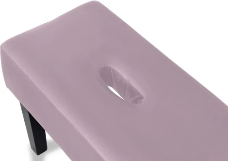 Табурет мягкий Handy ОГОГО (арт.671362), (Велюр,Экокожа/Сиреневый)
