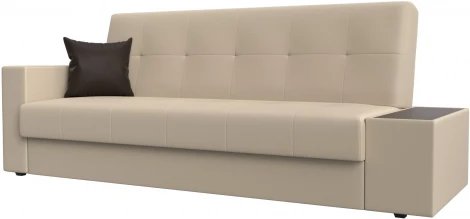 Диван-книжка Лига-020 стол справа (Бежевый,Коричневый/Экокожа) Лига Диванов арт.118537