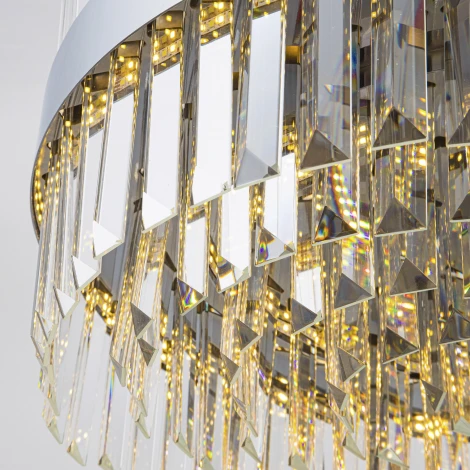 Подвесная люстра светодиодная хрустальная с регулировкой цветовой температуры Modelux MODELUX ML.002.500