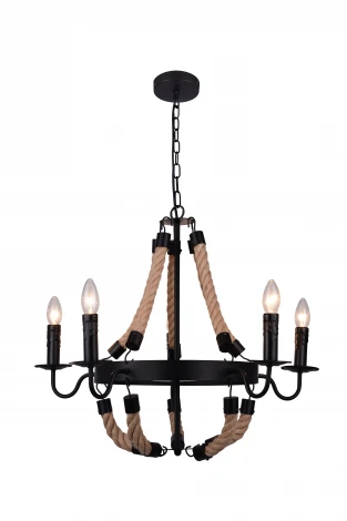 Подвесная люстра Arte Lamp Marsiglia A8956LM-5BK