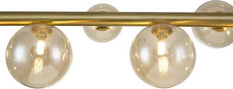 Подвесной светильник Canto V000248 (11026/10PL Gold) (220V, на тросе, шар)