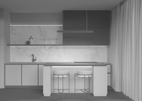 Подвесной линейный светильник BASIS 4000K 1x40Вт 110° LED Maytoni Technical P051PL-L40B4K