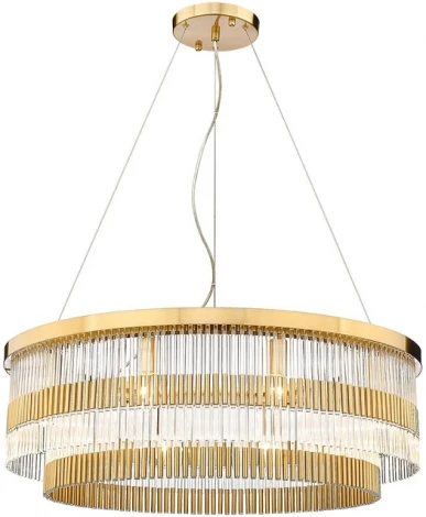 Подвесная люстра Divinare Brillante 6813/17 LM-10 (220V, на тросе, круглые)