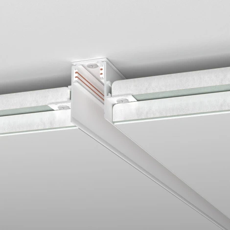 Шинопровод встраиваемый под ГКЛ 12,5мм (белый) Elektrostandard Slim Magnetic 85207/00
