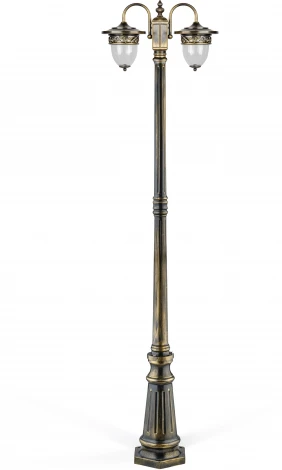 Наземный фонарь Oasis Light KRAKOV 1 L 87209LA/18 Gb (220V, фонарь, под старину, IP44)