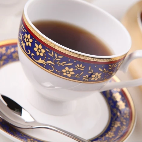 Чайный сервиз Кобальт 15 предметов, 6 персон арт. 120 120 Royal Aurel