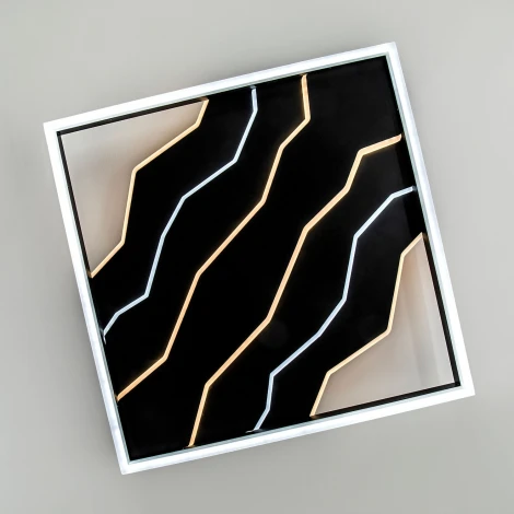 Потолочный светильник светодиодный с пультом с регулировкой цветовой температуры и яркости LED4U LED4U L1054-500 BK