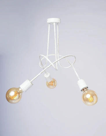 Потолочная люстра Adilux TANGO WHITE PATINA 10123