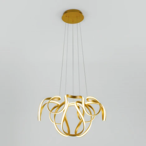 Подвесная люстра Eurosvet Alstroemeria 90138/2 золото