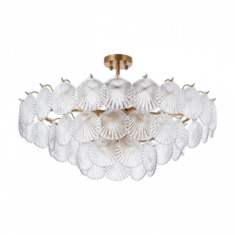 Потолочная люстра на штанге Arte Milano Rim 312008/D800 BS (220V, ракушка)