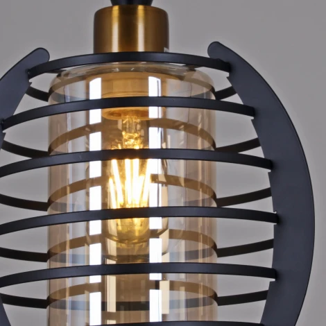 Подвесной светильник Reluce 04428-0.9-01 BK (220V, на проводе)