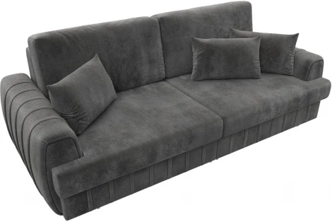 Диван прямой Лига-057 НПБ Лига Диванов (Велюр) арт.129219