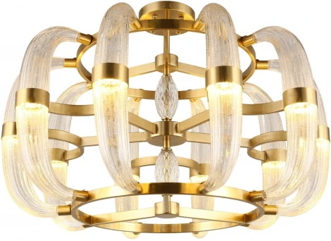 Потолочная люстра на штанге Aployt Solandzh APL.856.07.100 (LED, 220V, круглые)