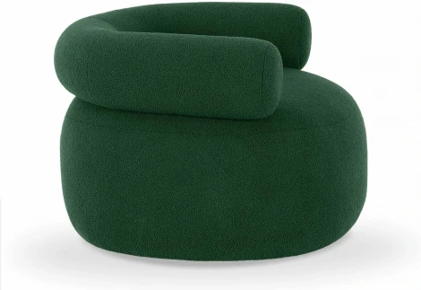 Кресло Tirella ОГОГО (арт.832791), (Искусственный мех/Зеленый)