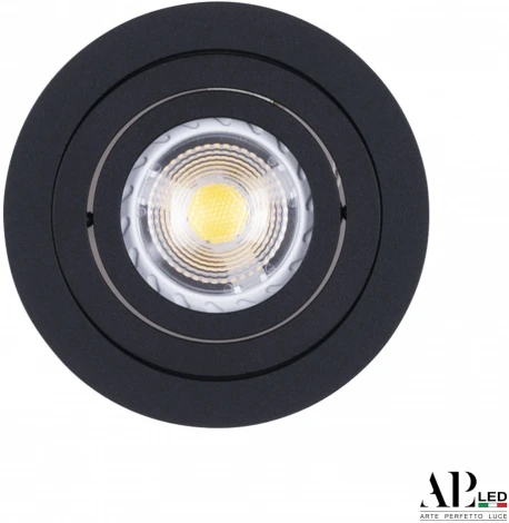 Встроенный точечный светильник APL LED Ingrid 3322.TCH111R/BK (круглые)