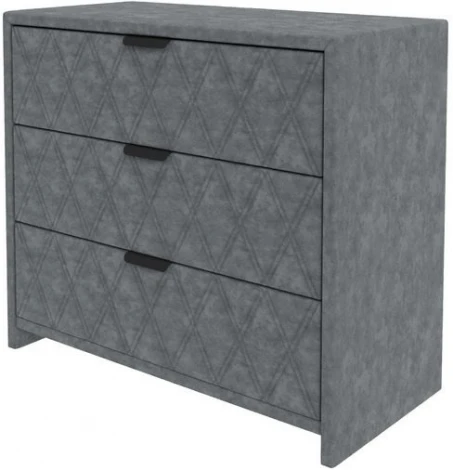 PROxSON Комод Side (Ткань: Велюр Gratta 4 Серый космос) 94x45