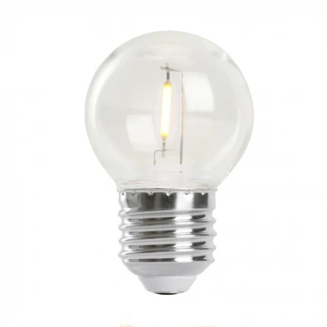Лампа светодиодная G45 шар 2W 230V E27 2700К Feron LB-383 48931