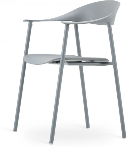 Стул Eila пластик серый Stool Group арт.УТ000039772